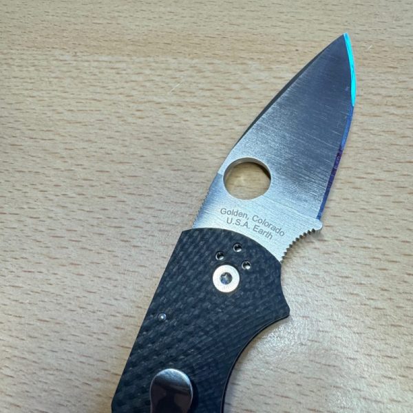 Spyderco Native 5 Fluted Carbon Fibre - Image 4