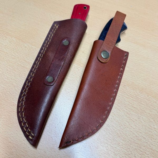 A Pair of Damascus Hunting Knives - Image 4