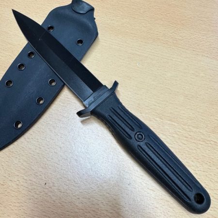 4556 d Boker Applegate-Fairbairn Black Combat knife