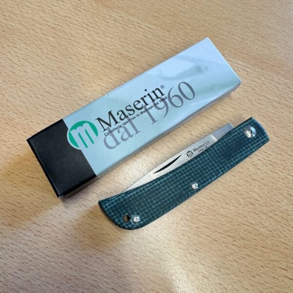 Maserin Scout D2 Green Micarta
