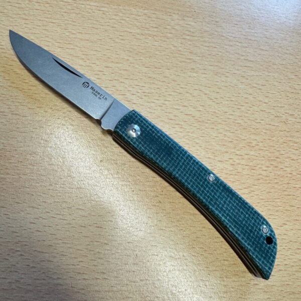 Maserin Scout D2 Green Micarta - Image 3