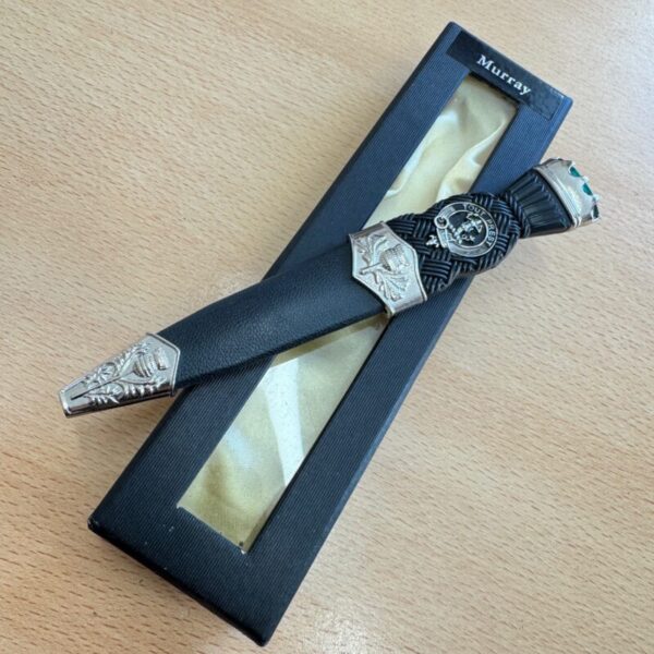 Sgian Dubh Green Stone
