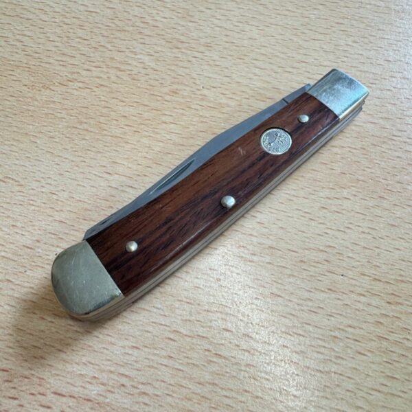 Böker twin blade 2525 wooden handle - Image 4