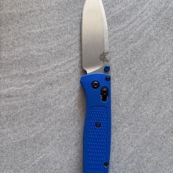 Benchmade Bugout 535 Blue Folding Knife - Image 4
