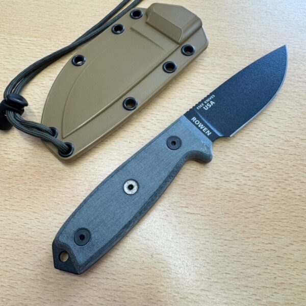 ESEE-3 Carbon Steel, Micarta Scales - Image 4