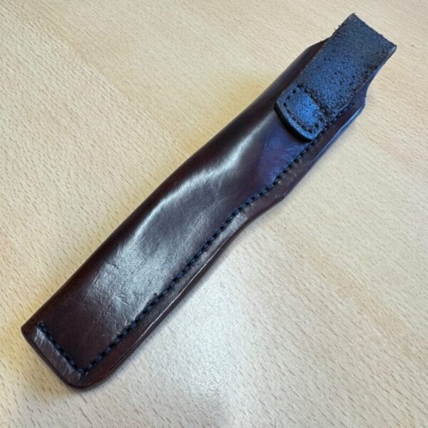 British Bushcraft Knife with Leather Sheath - Image 3