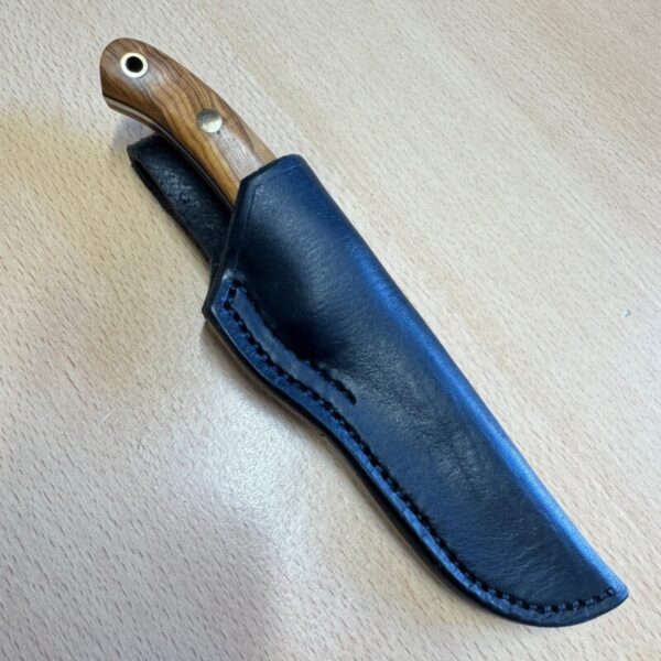 Knivegg Clip Point with Leather Sheath - Image 4