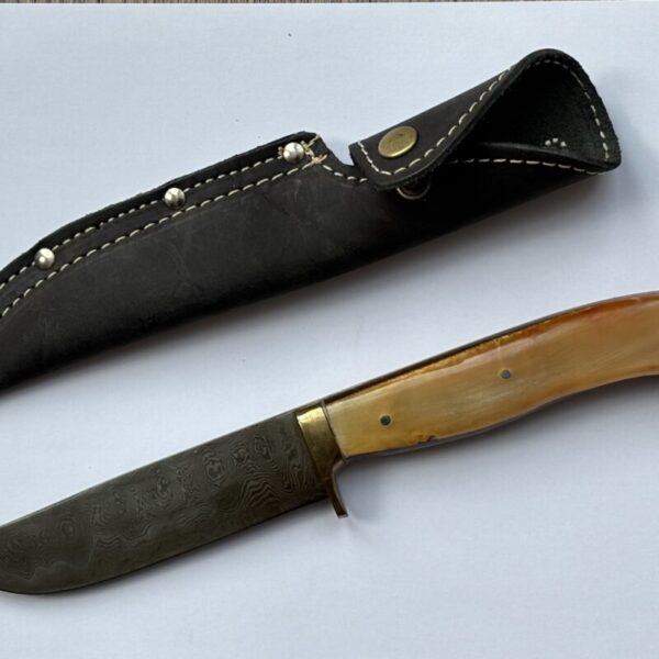 Vintage Turkish Damascus Knife