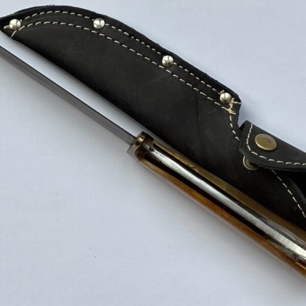 Vintage Turkish Damascus Knife - Image 4