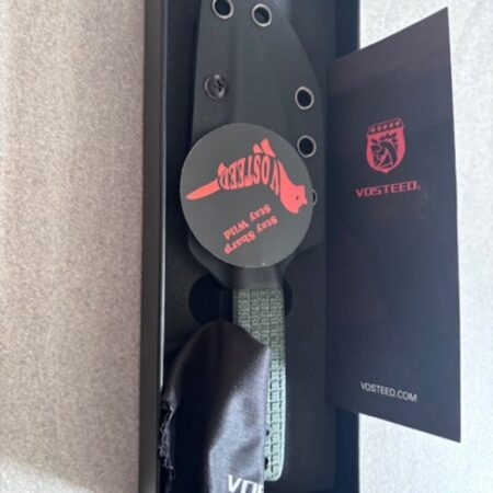 Vosteed Yue Mink Green Micarta Handle