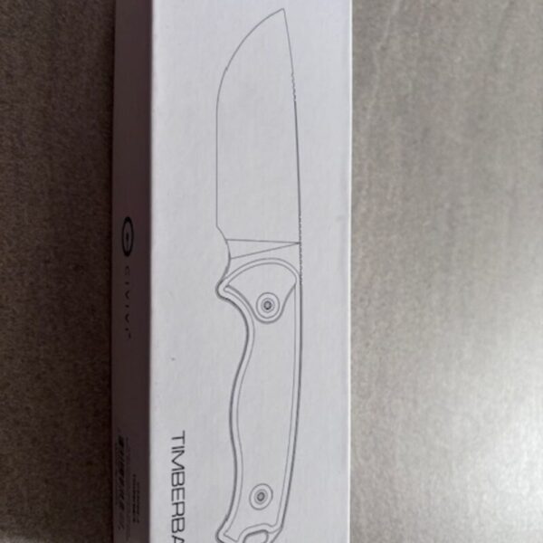 Civivi Timberbark C23094-3 Blackwash 14C28N, Green Canvas Micarta, fixed knife - Image 2