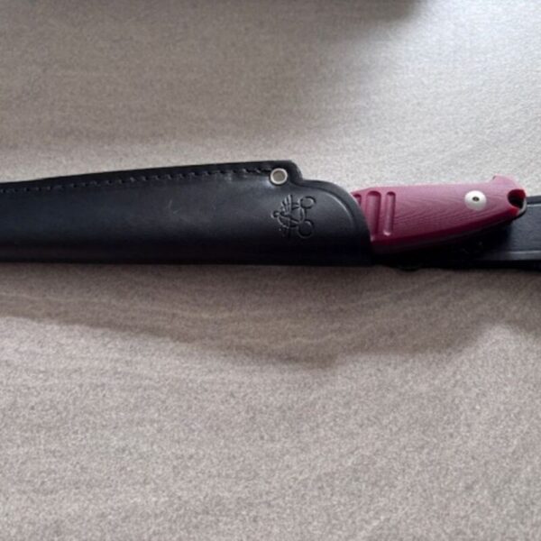 Giant Mouse GMF2 G10 Fixed Blade with extra original kydex sheath - Image 2