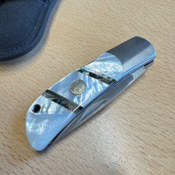 Fallkniven TK3 Mother of Pearl Pocket Knife - Image 4