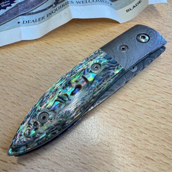 Joe Pardue Abalone Damascus - Image 4