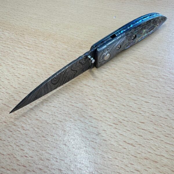 Joe Pardue Abalone Damascus - Image 7