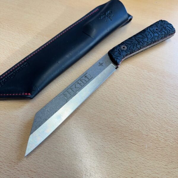 Scandinoff Valknut Seax knife