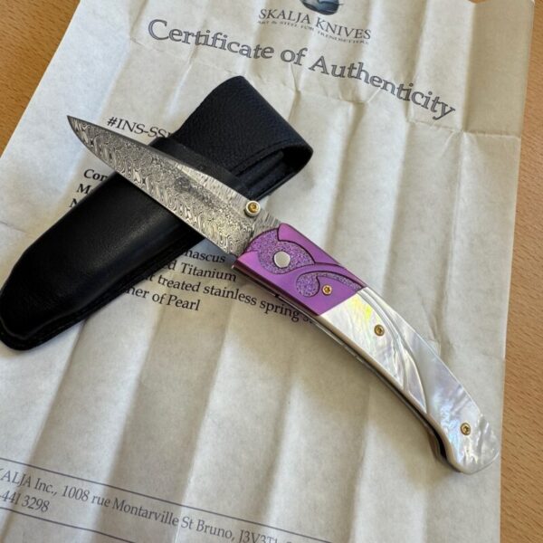 Skalja Damascus Custom Titanium - Image 6