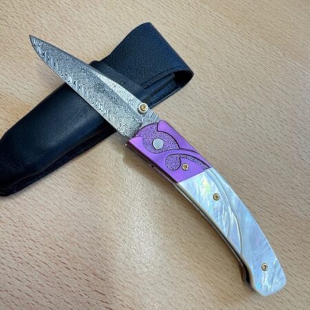 Skalja Damascus Custom Titanium