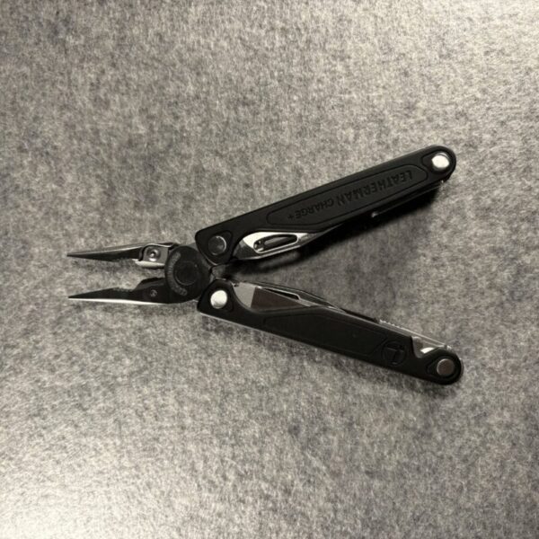 Leatherman Charge+ Black with Stainless Steel Tools Nylon Sheath – Used, Fully Functional