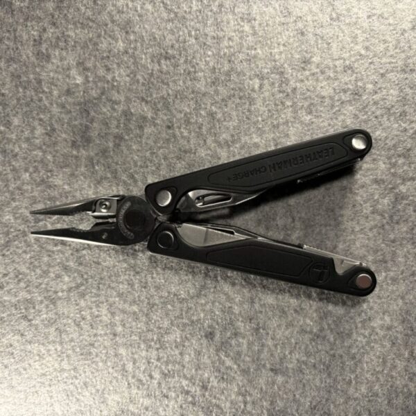 Leatherman Charge+ Black with Stainless Steel Tools Nylon Sheath – Used, Fully Functional - Image 2